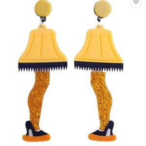 Leg Lamp of A Christmas Story Earrings